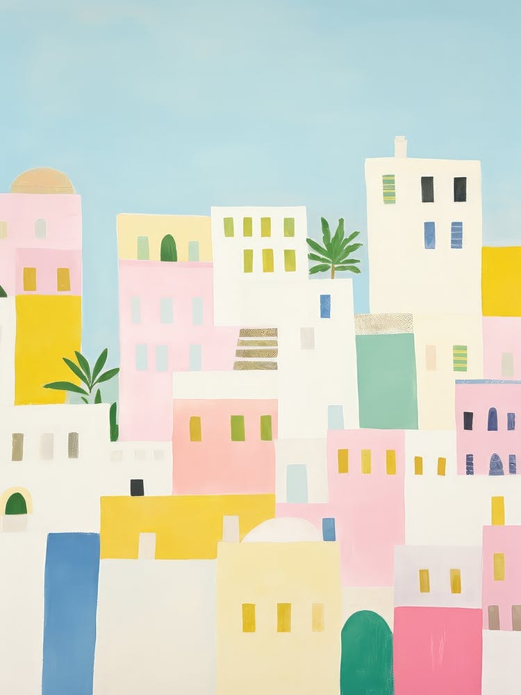 Amalfi Coast, Italy Colourful View 2