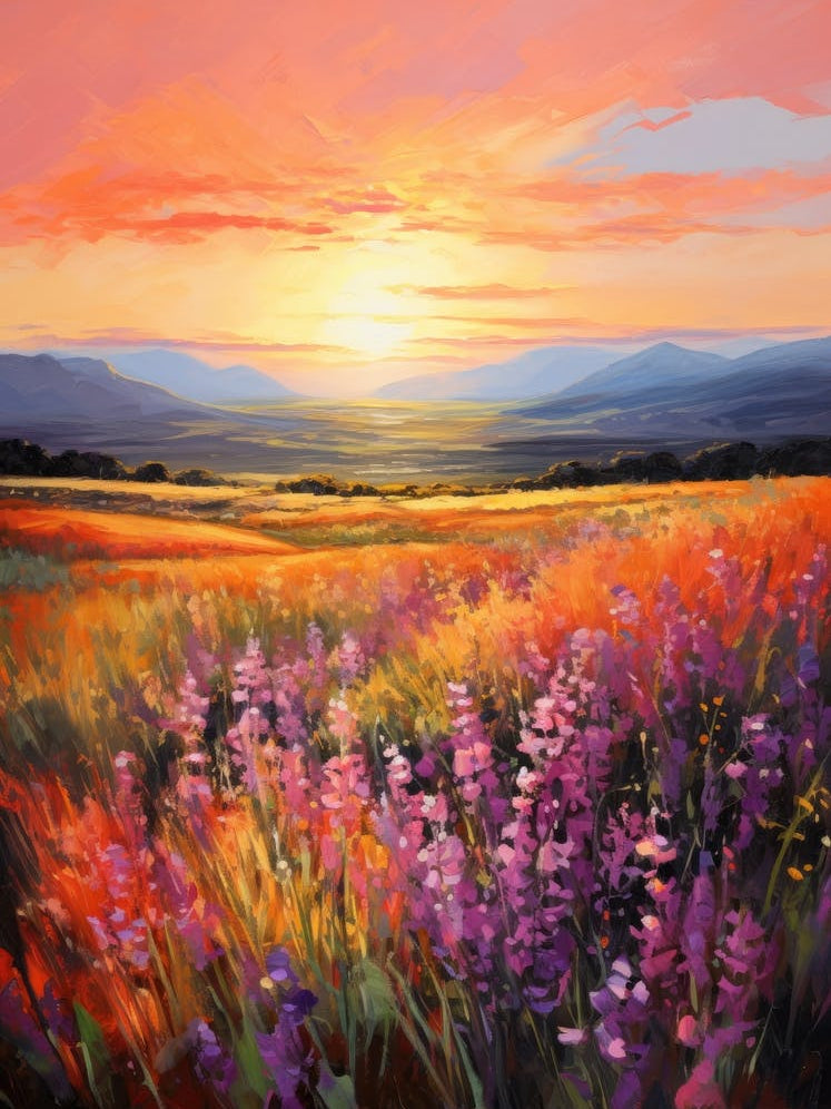 Sunset In The Meadow 4