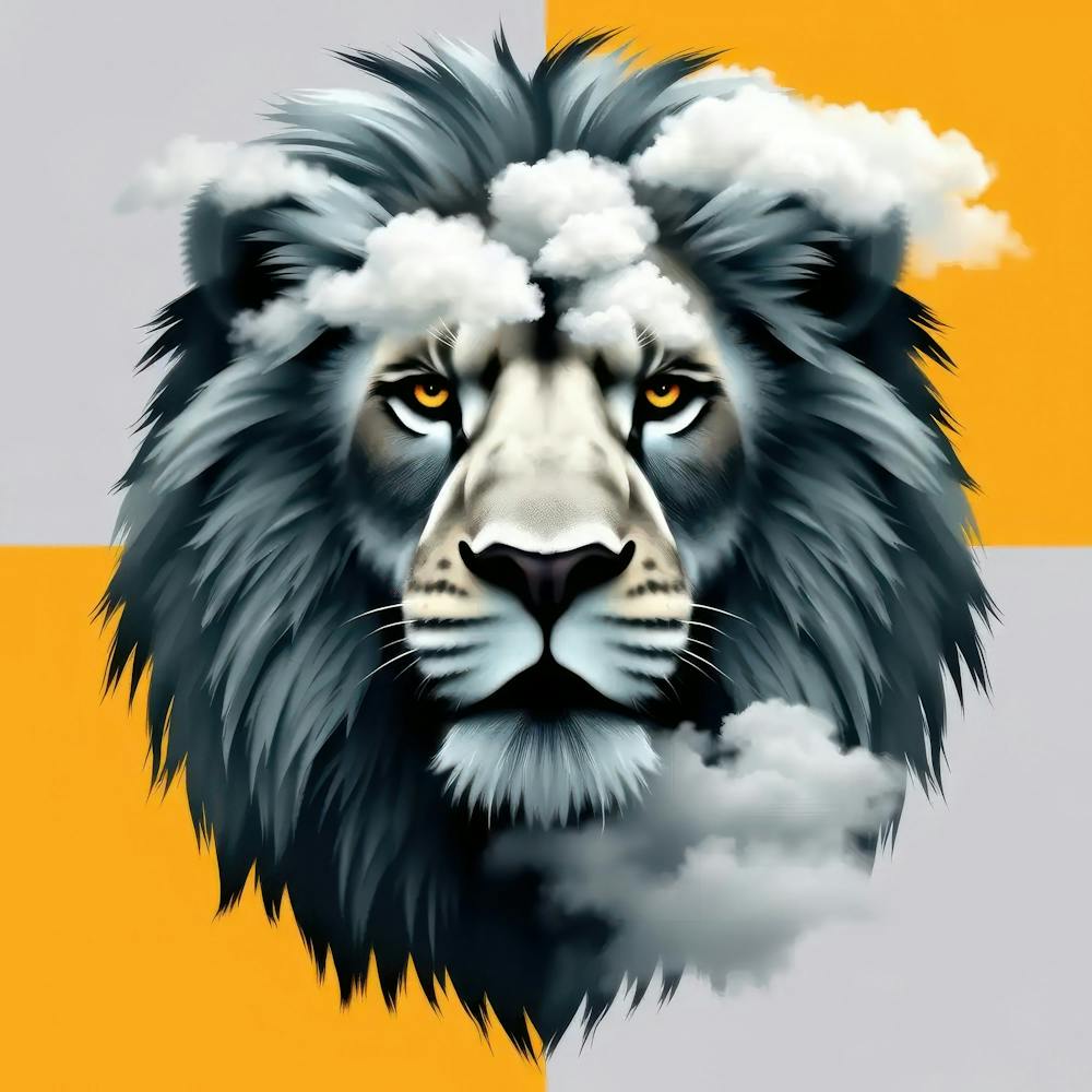 Cloudy Lion