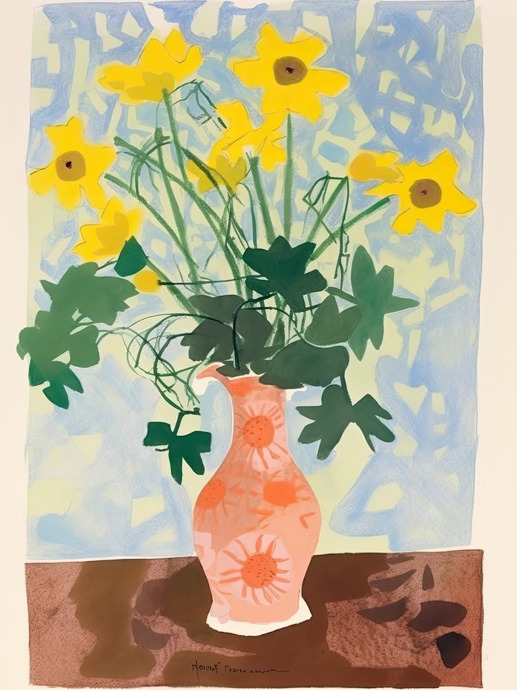 Daffodils Flower Illustration 5