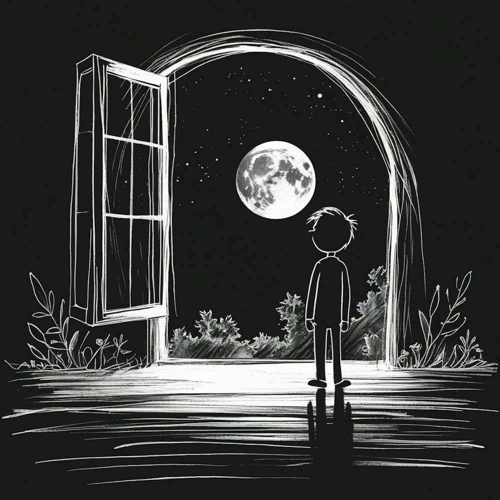 Moonlight Through The Window