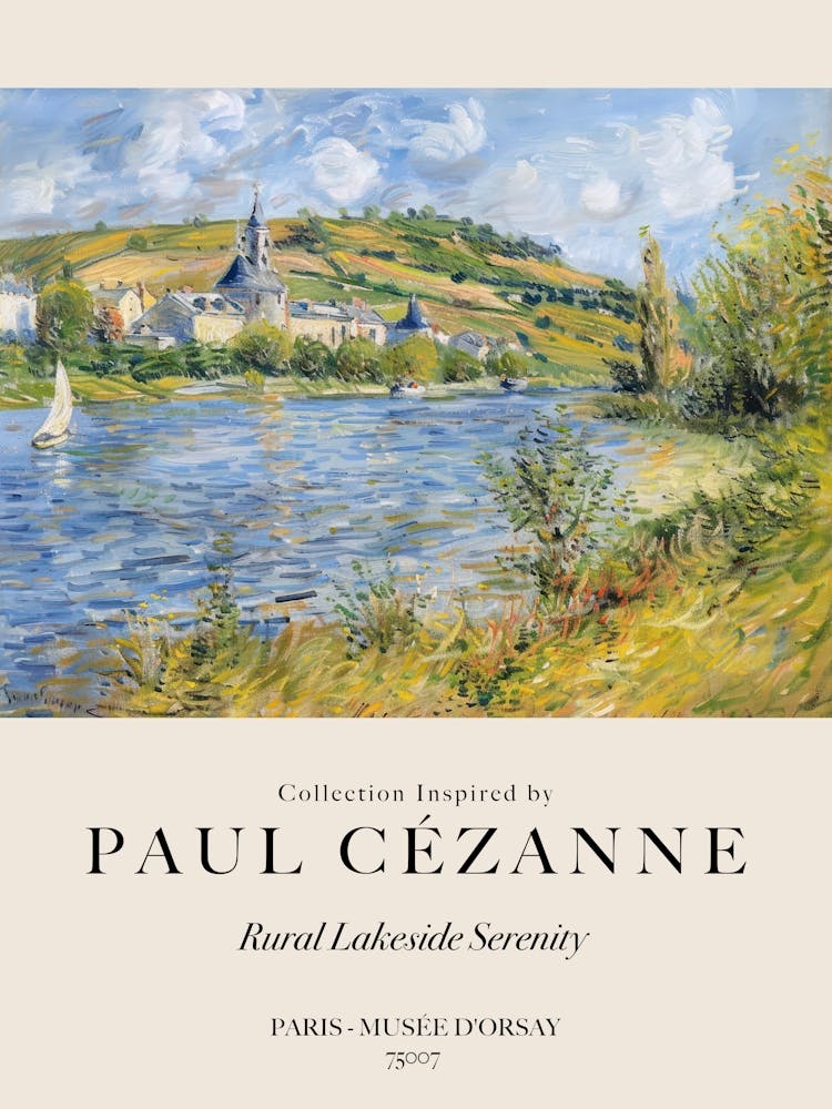 Rural Lakeside Serenity