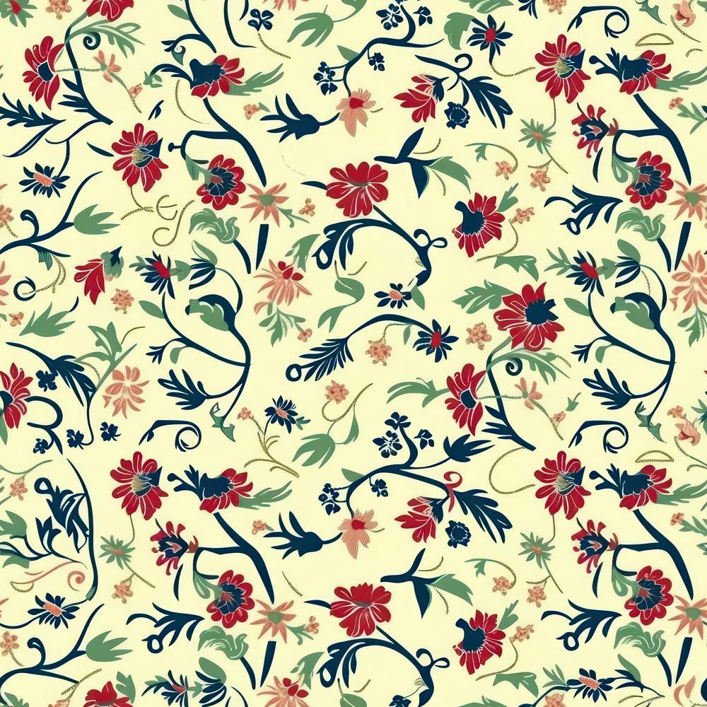 Floral Dream London Fabrics Floral Pattern 4