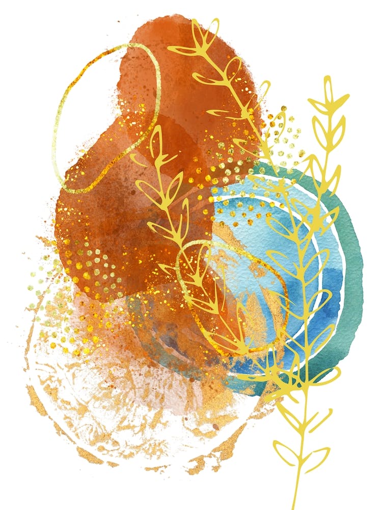 Abstract Watercolor Painting 12