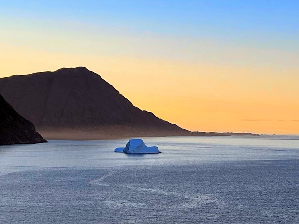 Iceberg At Sunset (Greenland Series)