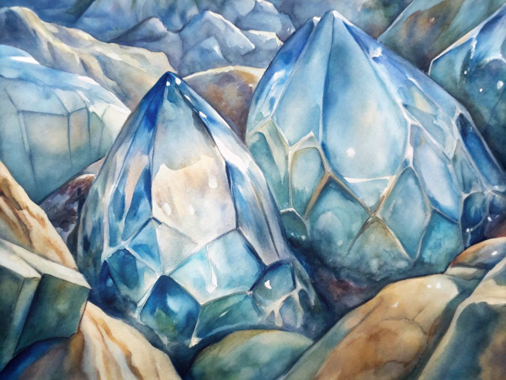 Blue Crystals