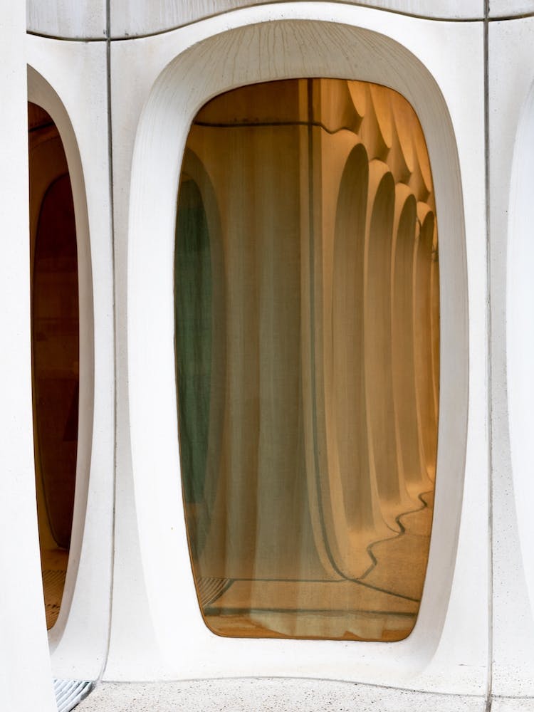 Architecture Brutalism Window Mirror