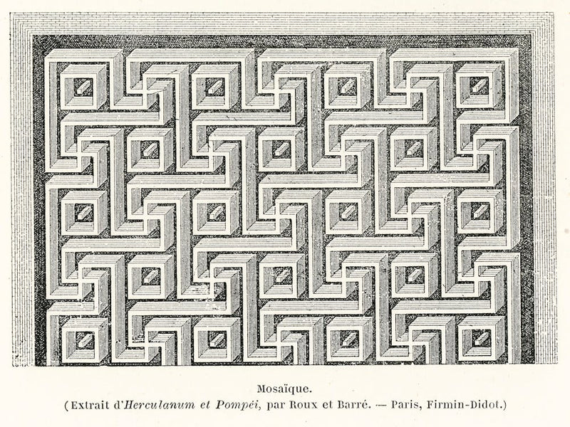 Mosaic Pattern, Albert Racine 1