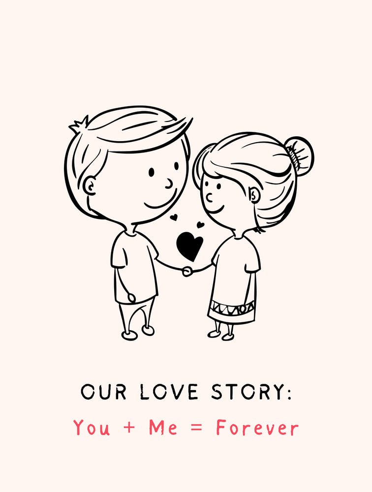 Our Love Story You Me Forever Line