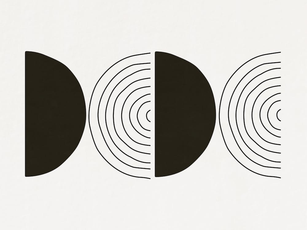 Abstract Black And White - Bw07