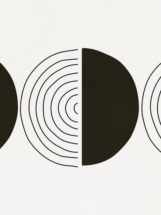 Abstract Black And White - Bw07