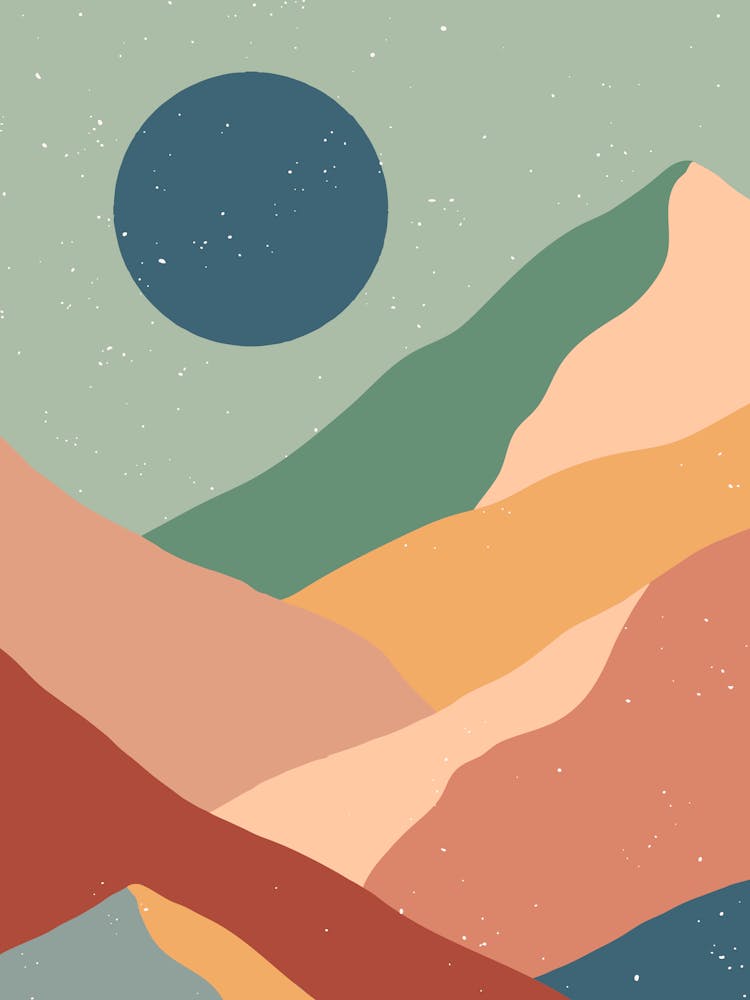 Abstract Landscape Painting 3