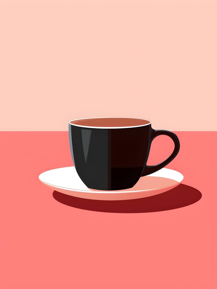 Minimalistic Cup Of Coffee 5