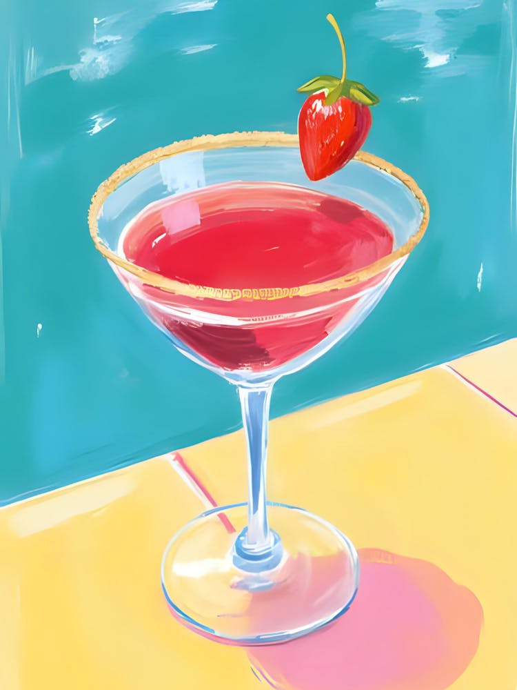Erdbeer Martini