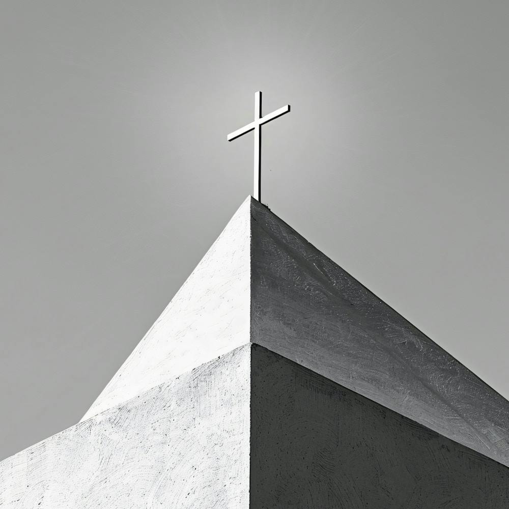 Kreuz auf der Kirche