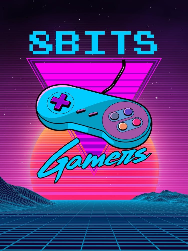 Gamer - synthwave retrowave vaporwave 2