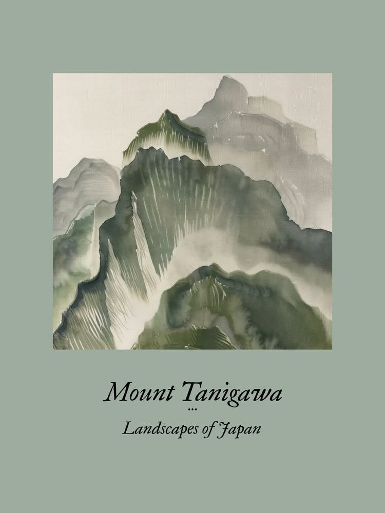 Paysages du Japon Mont Tanigawa 54