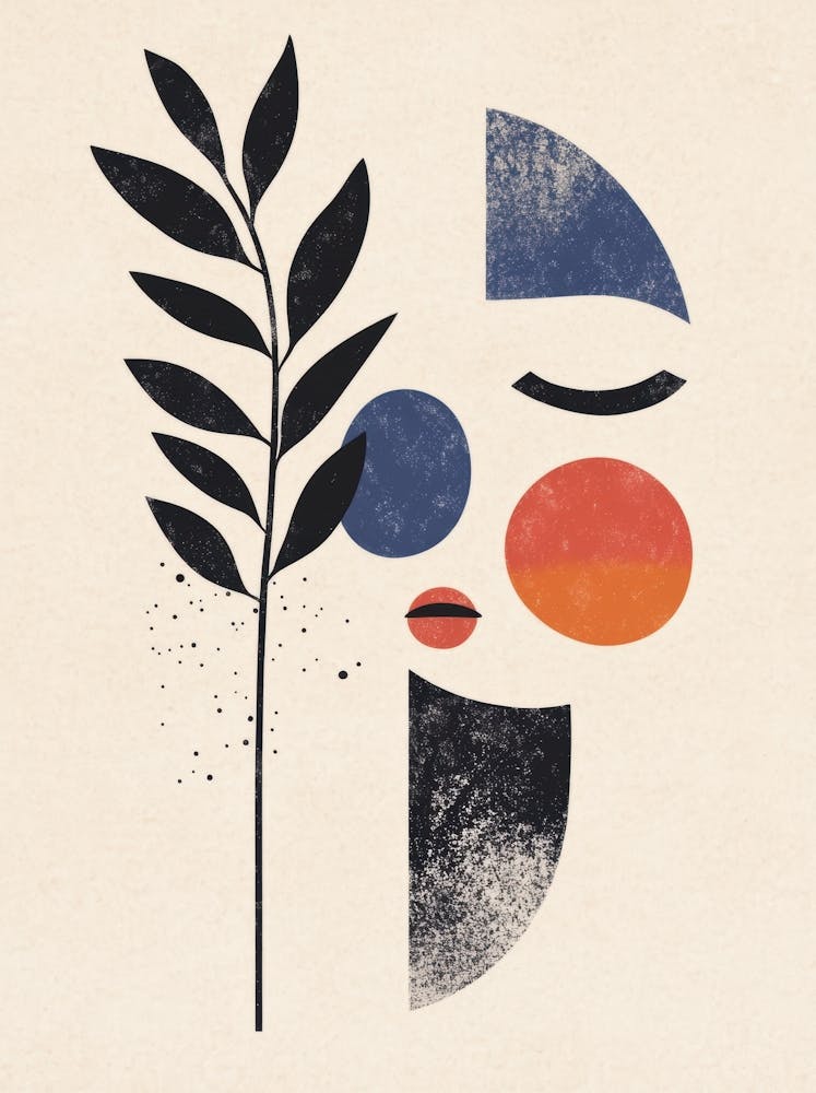 Abstract Portrait Of A Woman 149