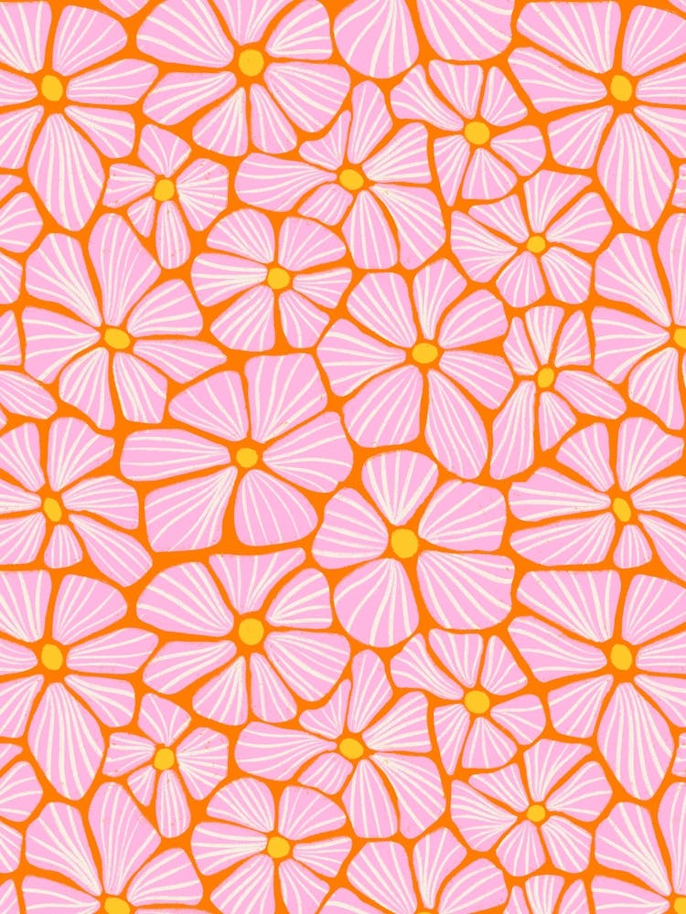 Pink Flower Pattern
