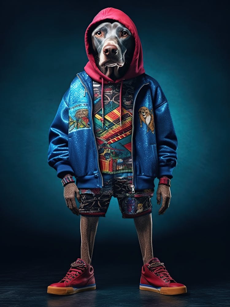 Dog In Hoodie 1