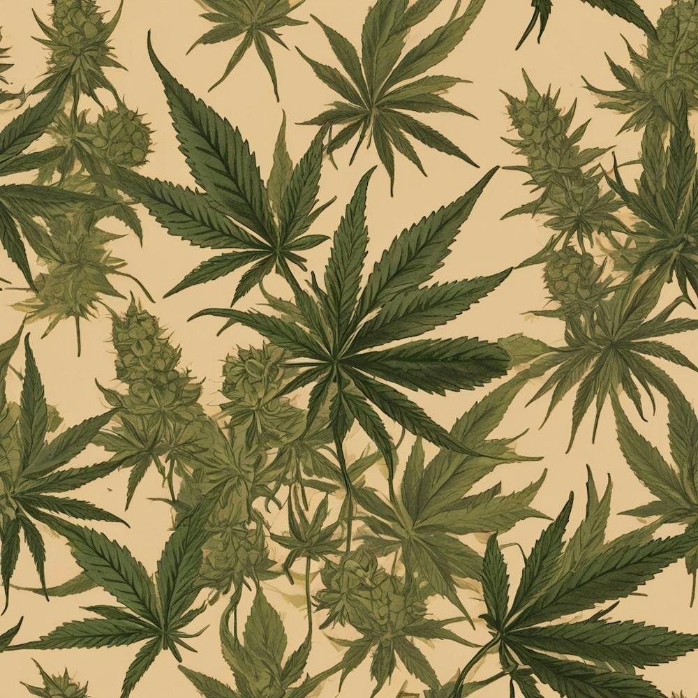 Default Default Retro Vintage Cannabis For Defferent Seasons A 0