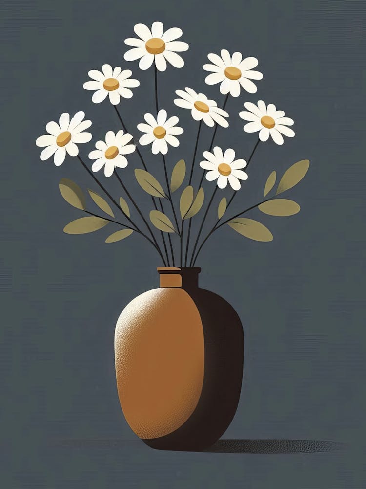Daisies In A Vase 24