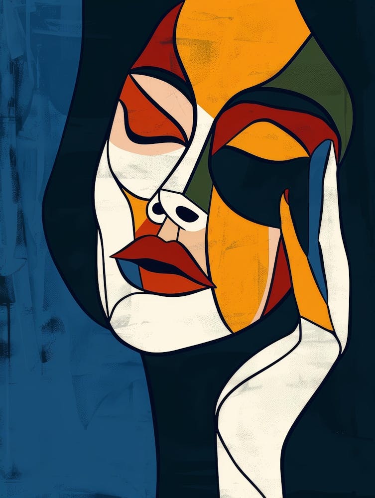 Abstract - Woman'S Face 1