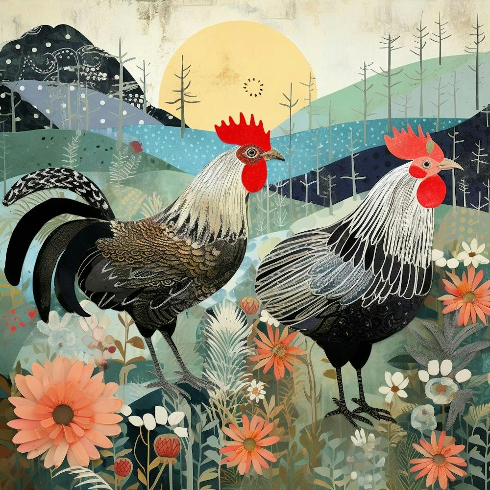 Bird In Nature Chicken 1