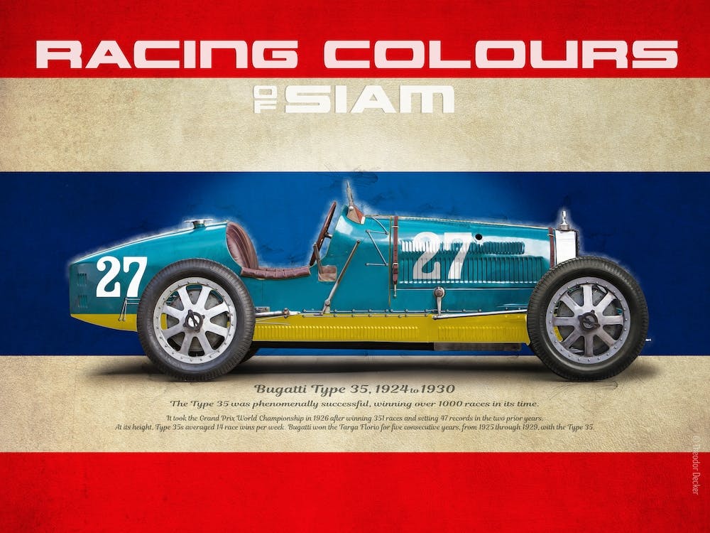 Racing Colours of Siam