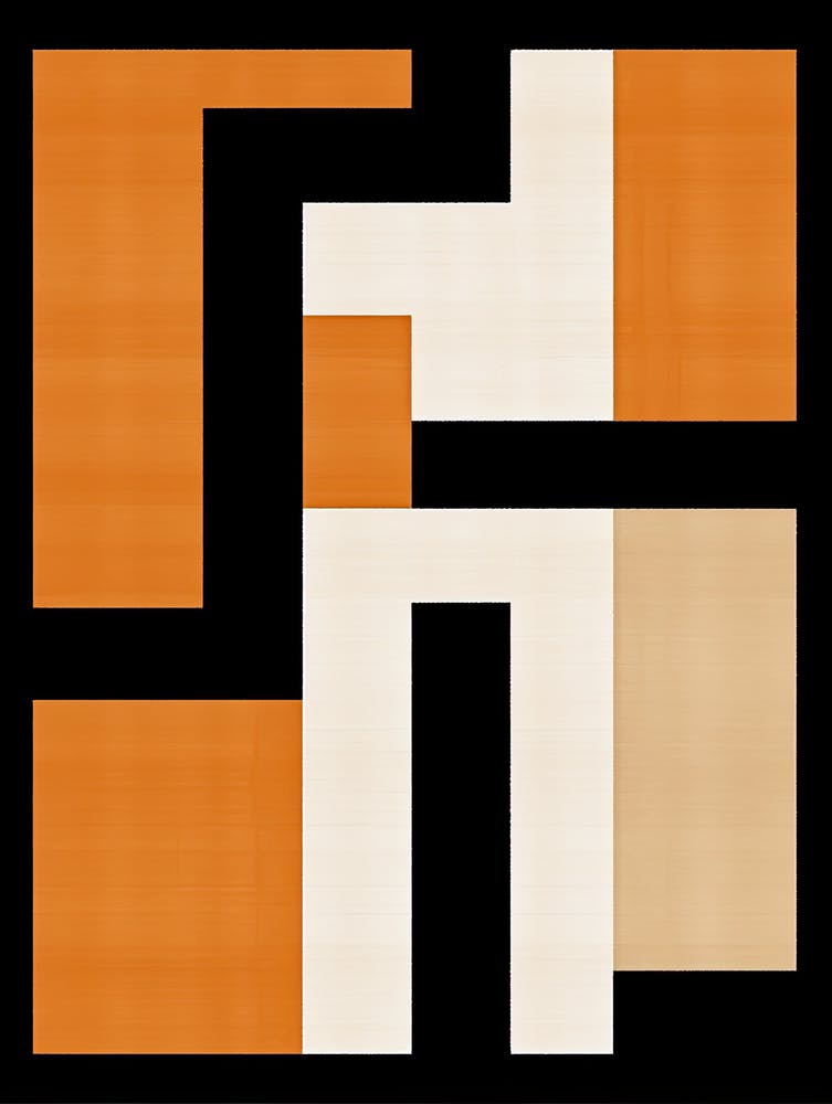 Ethereal Edges: Abstract Geometry in Mid-Century