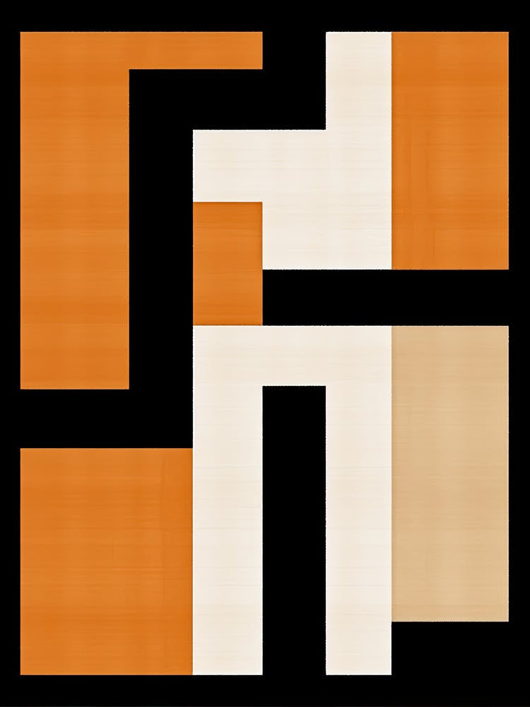 Ethereal Edges: Abstract Geometry in Mid-Century