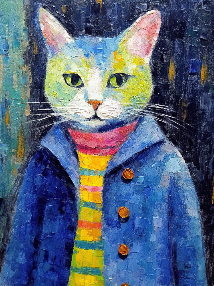 Tailored Cat Tails; Oil Brushed Elegance