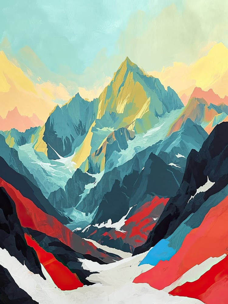 Abstract Mountain 69