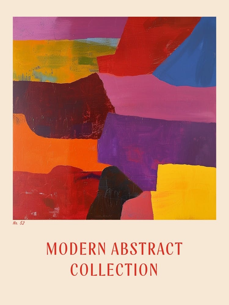 Modern Abstract Collection Poster 52