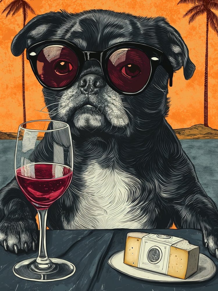 Pug Canvas Print