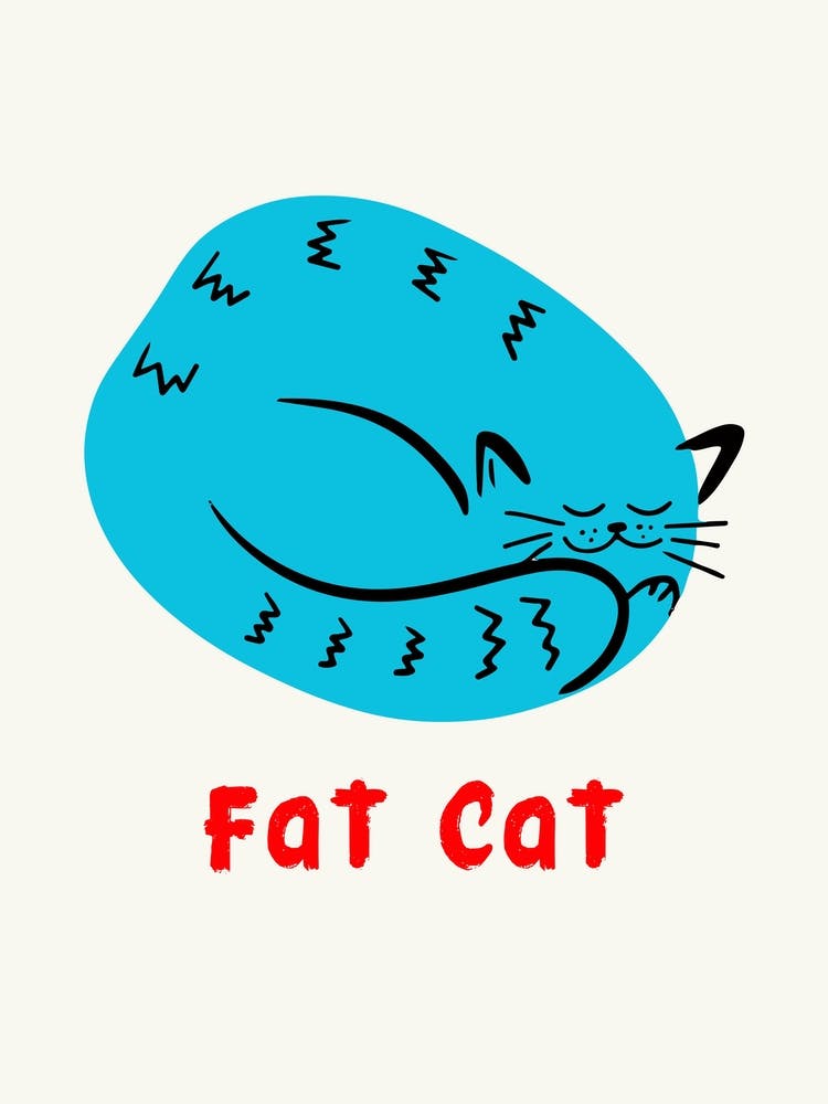 Fat Cat Blue