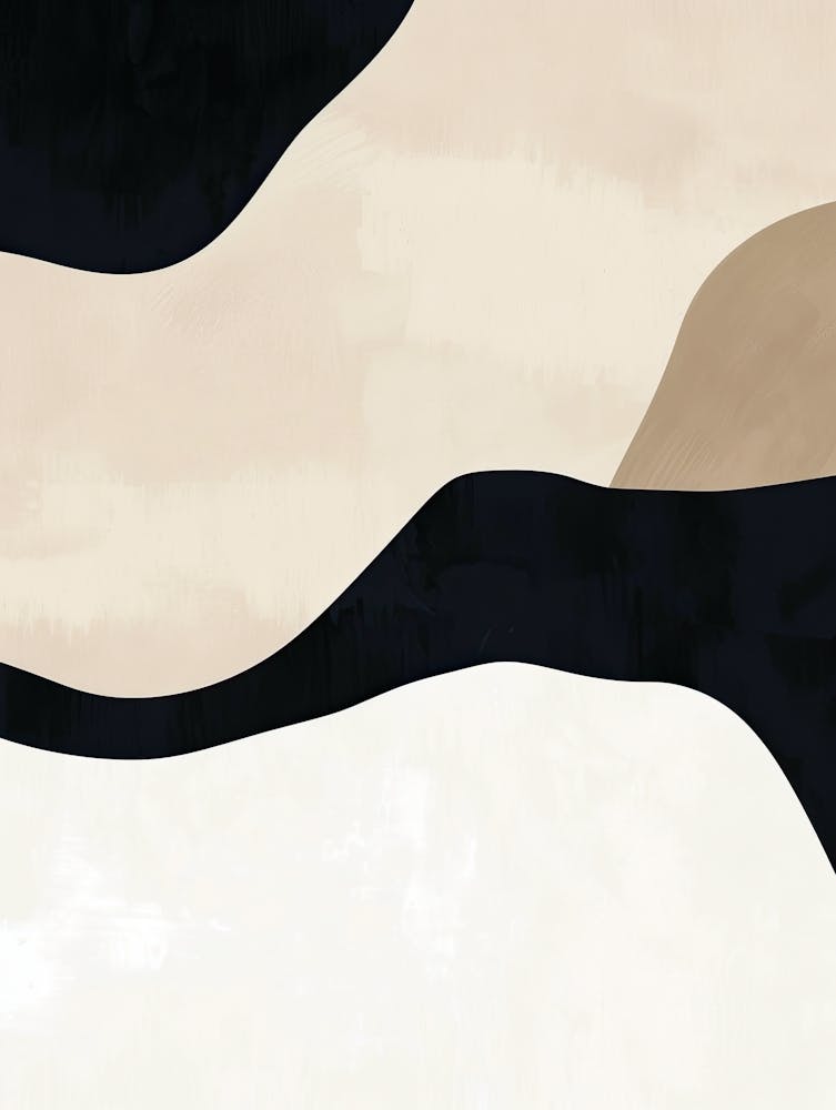 Abstract Tranquility Minimalist Style