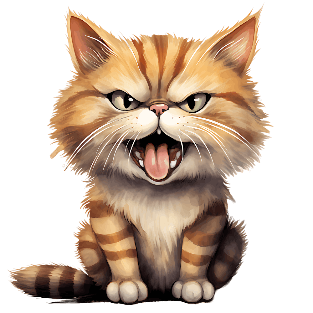 Angry Cat 17