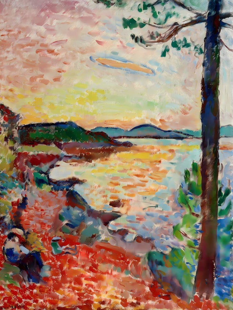 Henri Matisse - The Bay Of Sait Tropez, 1904