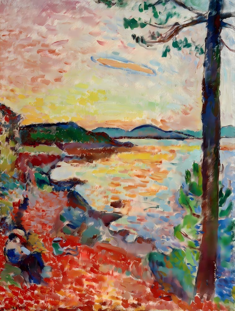 Henri Matisse - The Bay Of Sait Tropez, 1904