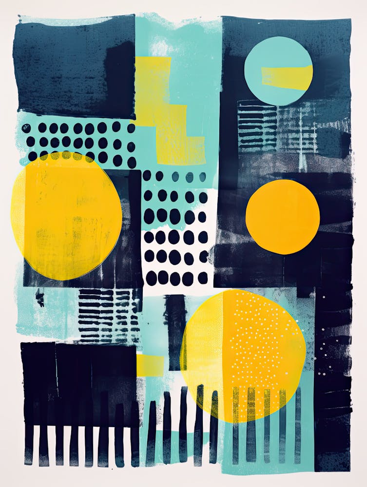 Echoing Dimensions Otherworldly Abstract Surrealism