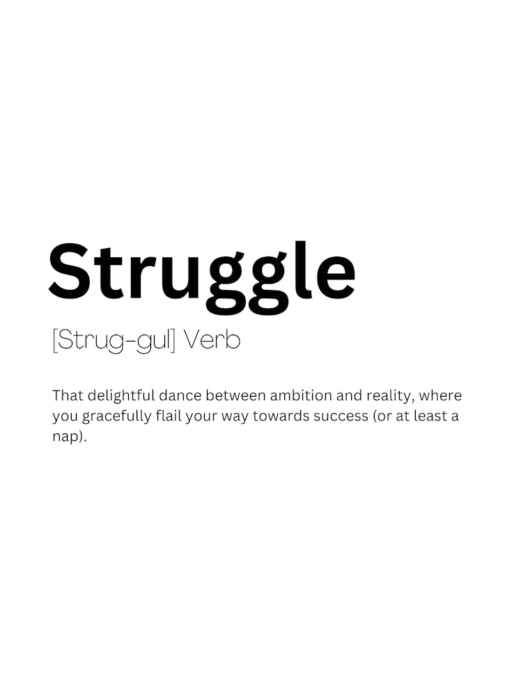 Struggle Definition Meaning