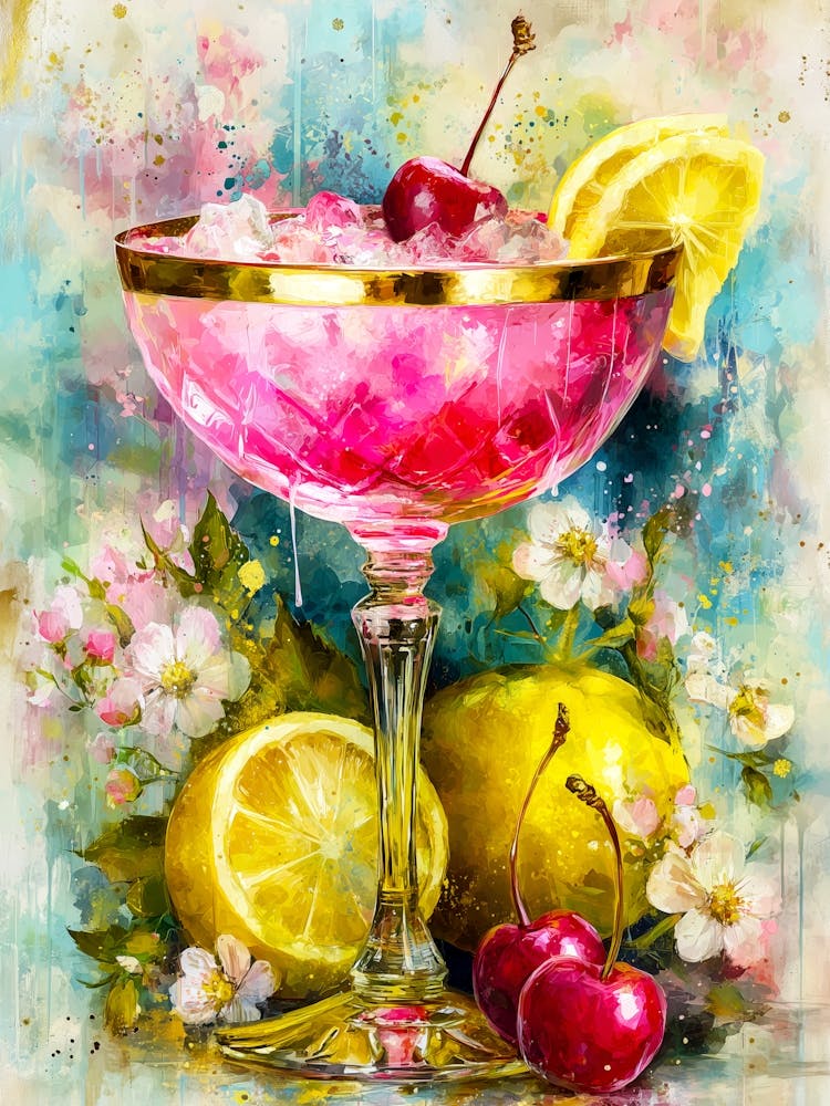 Cocktail aux Cerises