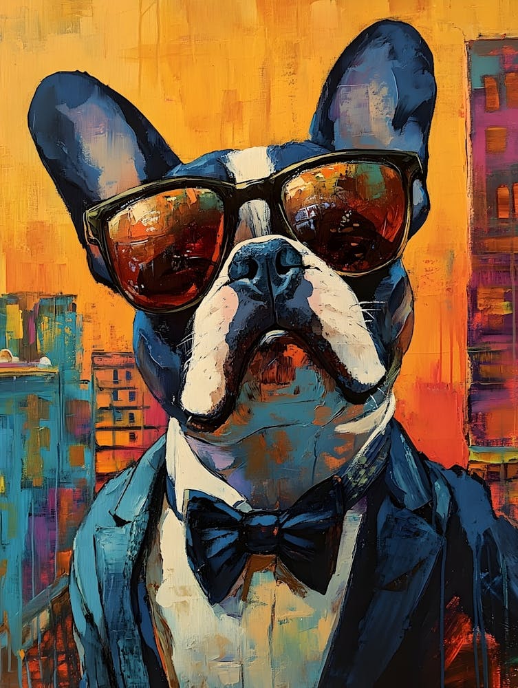 Whimsical Frenchies At The Bar 11