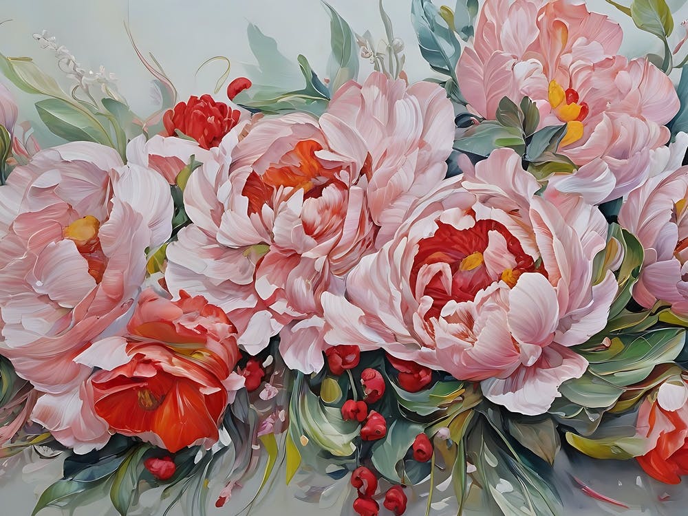 Lush Peonies