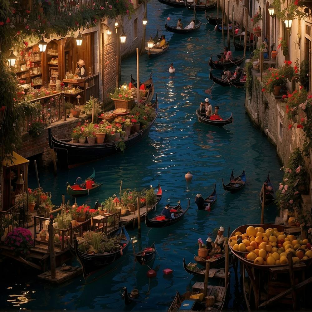 Venice At Night