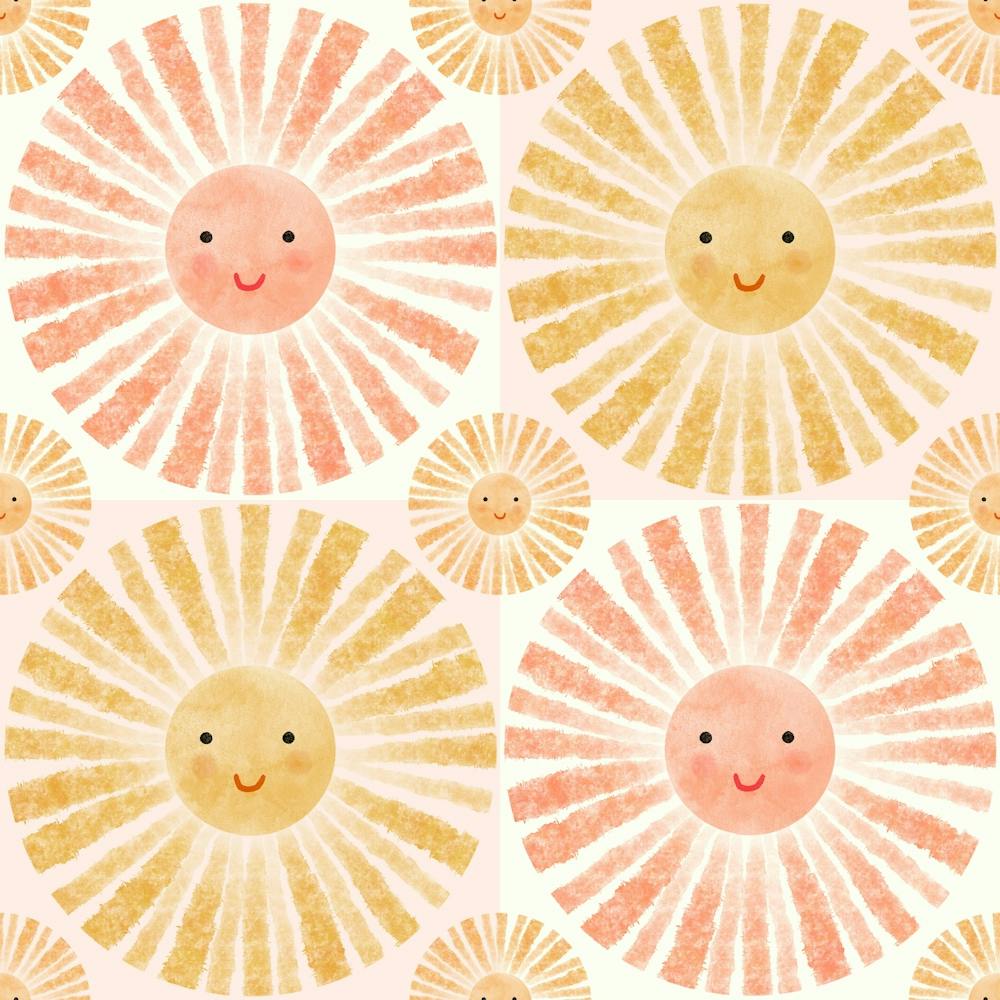 Happy Yellow Watercolor Sunshine