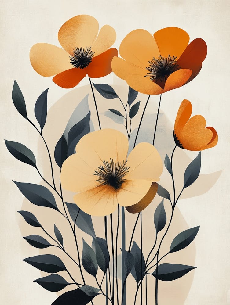 Poppies Canvas Print 9