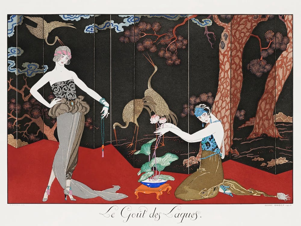 Le Gout Des Laques (1920), George Barbier