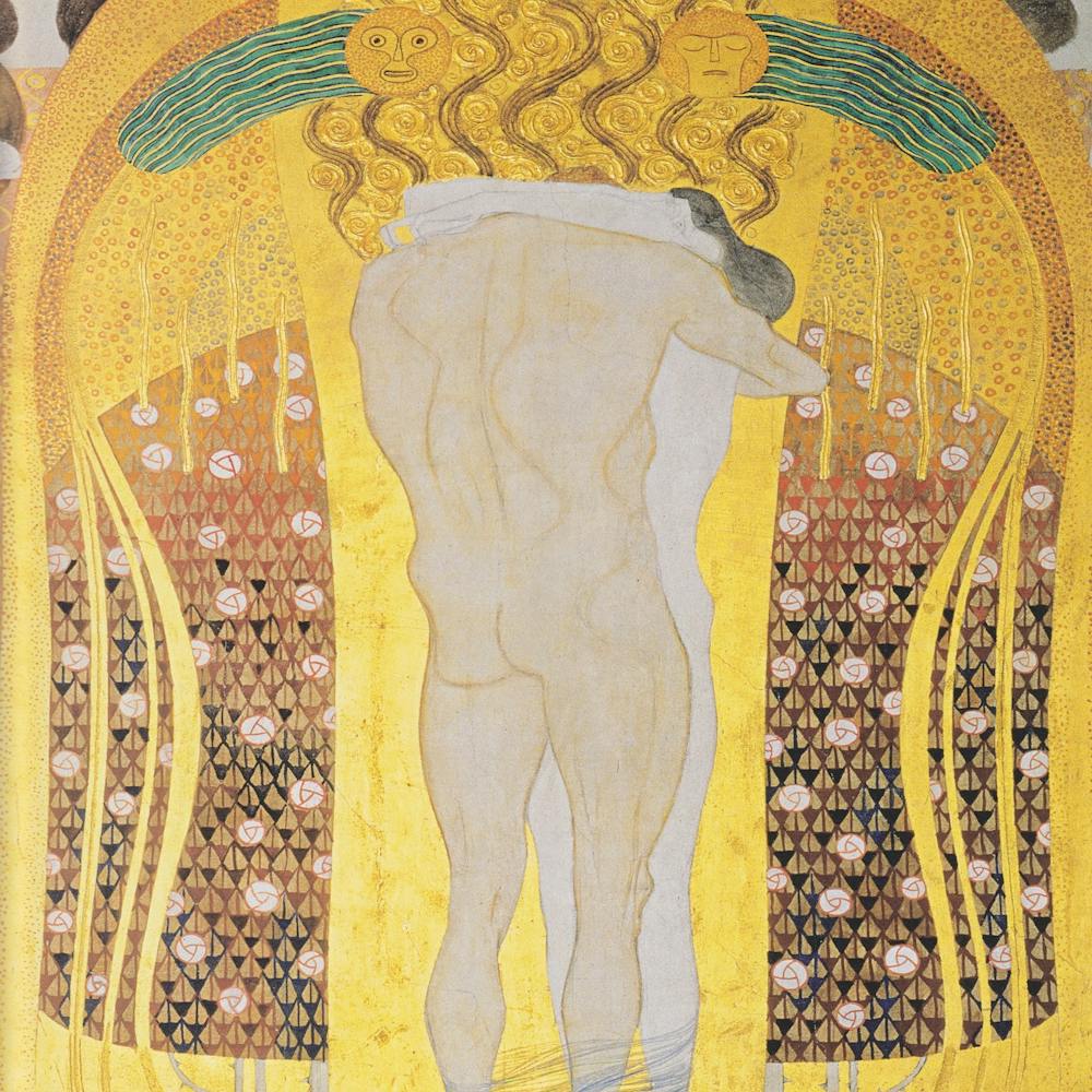Gustav Klimt Diesen Kuss Der Ganzen Welt